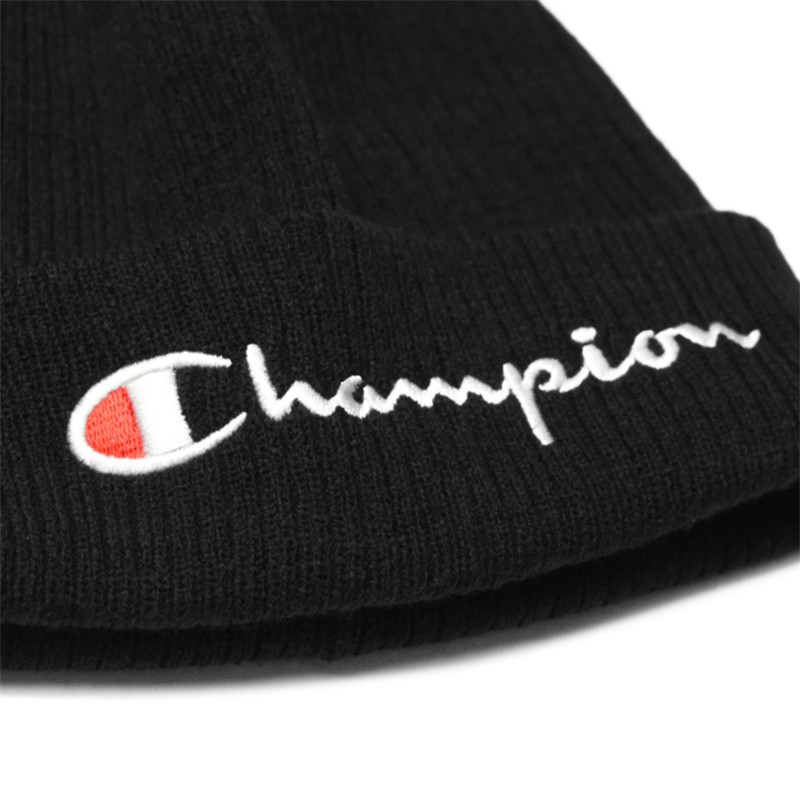 Mũ Len Thêu Chữ Champion Thời Trang Mùa Đông Cho Nam Và Nữ