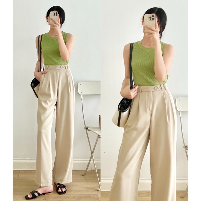 Quần YZ cài cúc lệch 263_Q0181