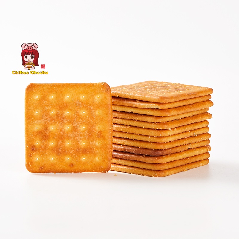 Bánh nướng mặn phô mai trứng muối - gói 300g