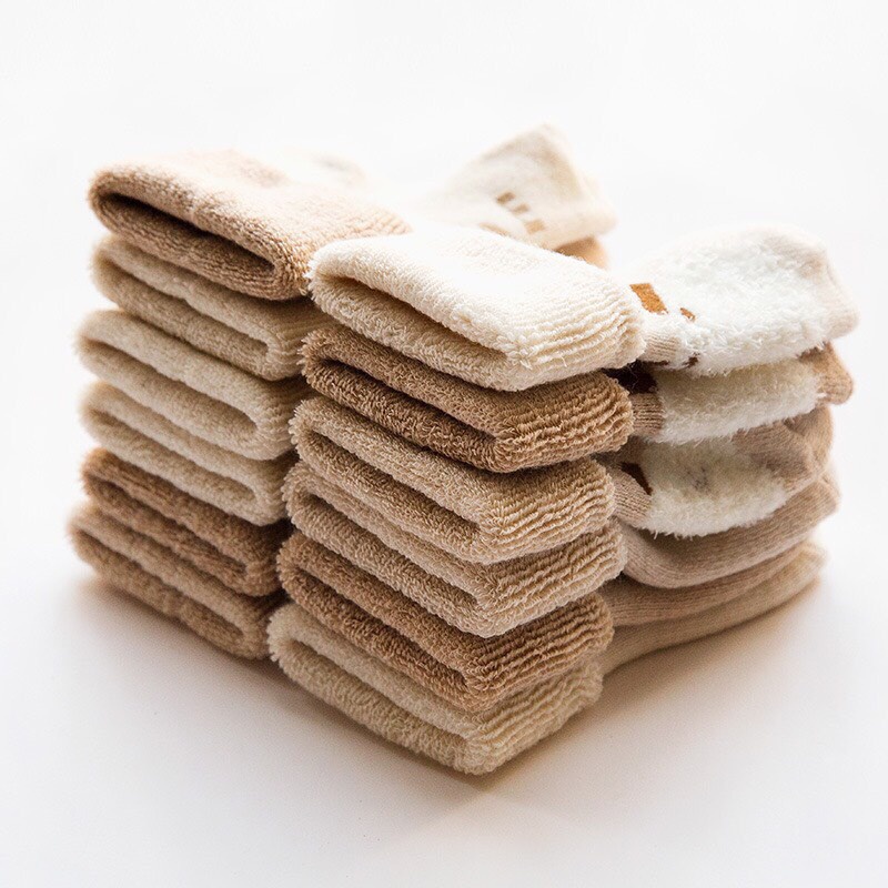 Tất cho bé Nemo Baby Hàn Quốc set 3 đôi chất dầy