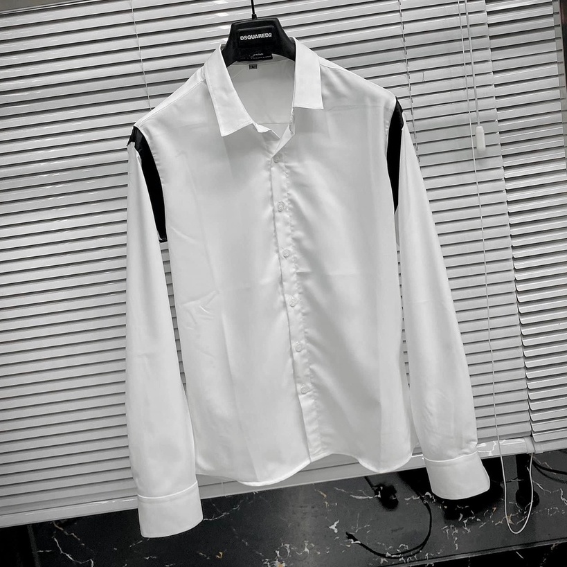 Áo Sơ Mi Trắng Dài Tay BBR, Sơ Mi Kẻ Sọc, Sơ Mi Đai Kiểu Không Nhăn Cao Cấp Thấm Hút Mồ Hôi