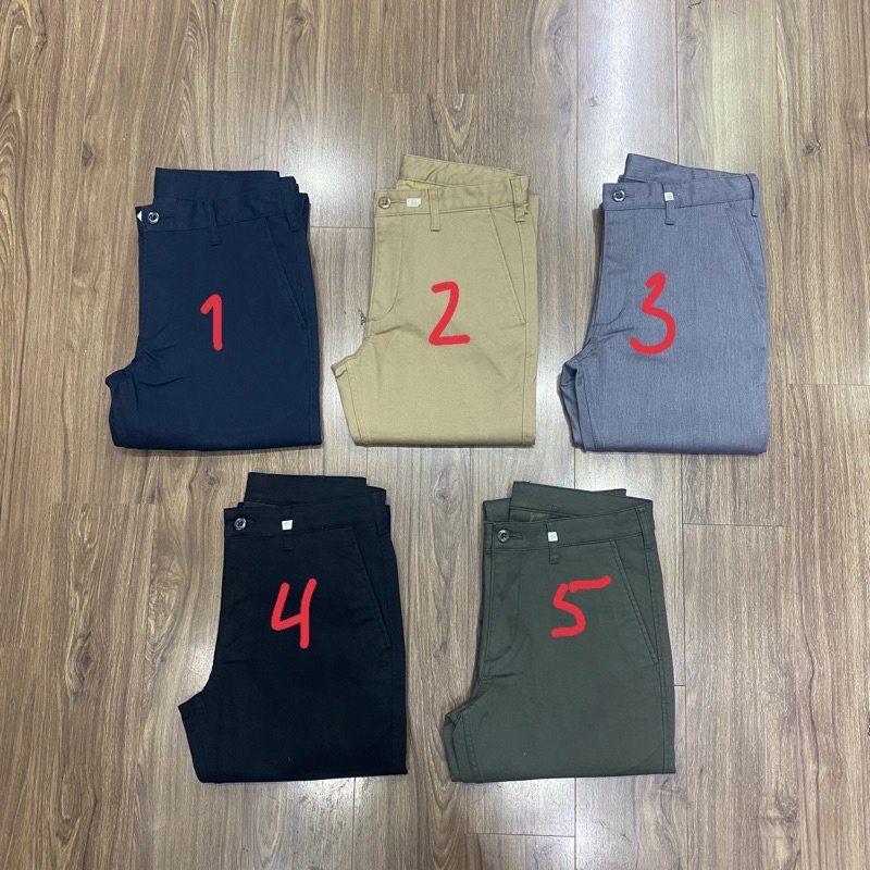 Quần ka ki nam uniql0 size 34 đến 37