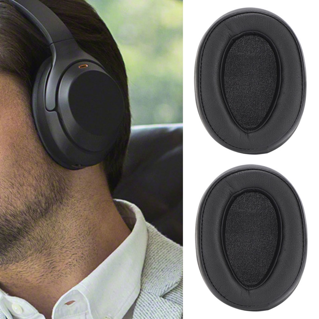 Washington057 1 Pair Portable Protein Earphone Headset Replacement Earpads Accessory for Sony MDR-100AAP 100A