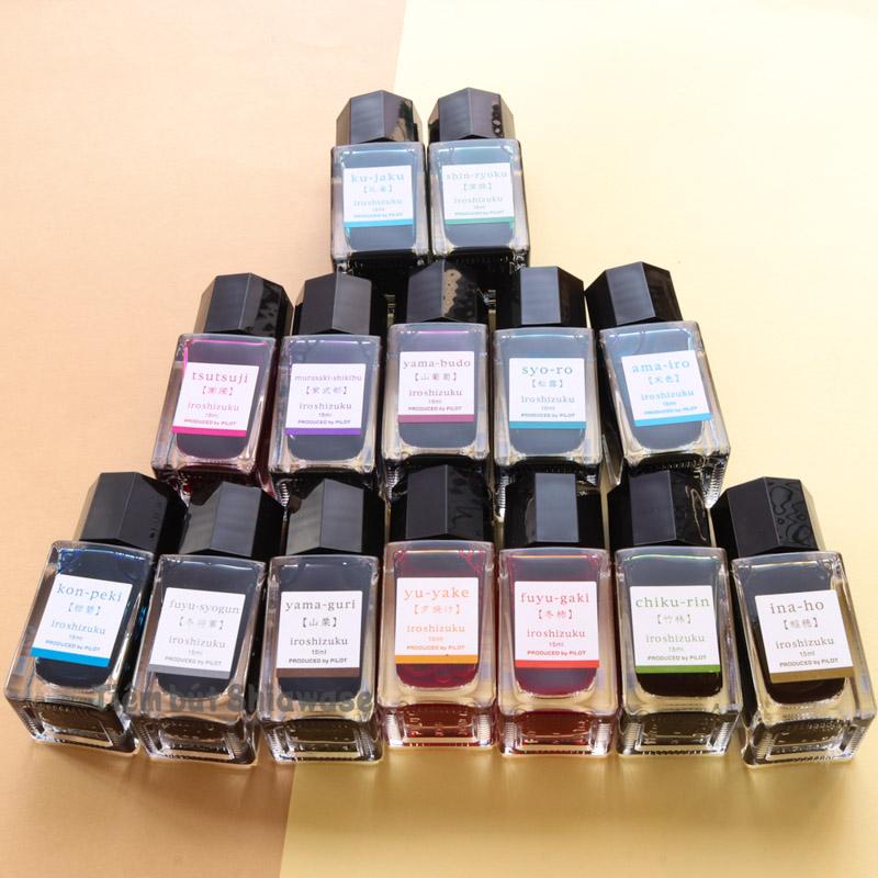 Mực Bút Máy Pilot Iroshizuku 15ml Chính Hãng Nhật Bản