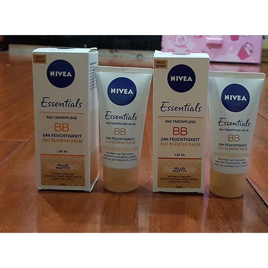 Kem nền Nivea BB-Cream 5in1 Blemish Balm, xách tay Đức