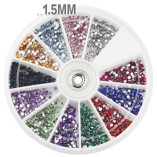 Đá Nail Hỗn Hợp Khay Tròn-02