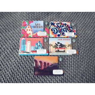 Thẻ Starbucks US lưu niệm - Phiên bản thành phố San Diego