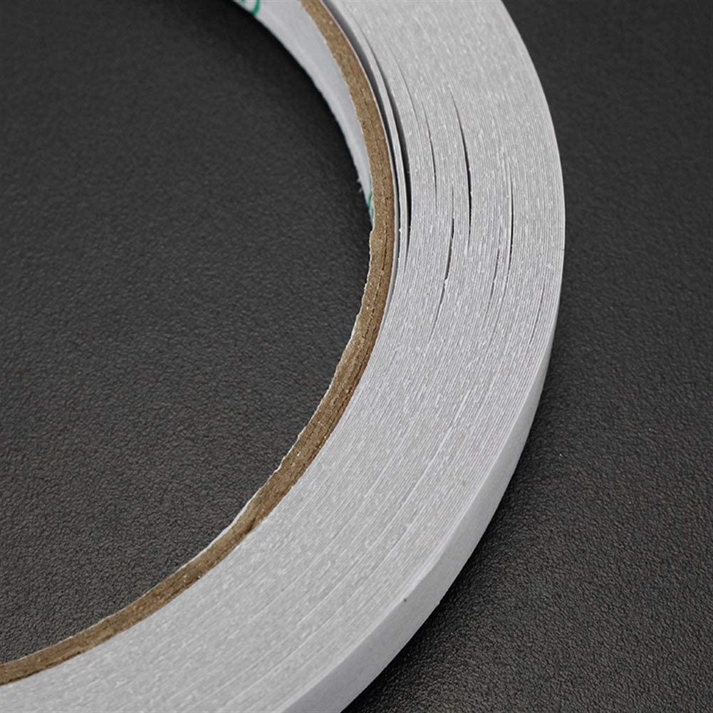 1 Cuộn Băng Keo Hai Mặt Dài 9m Rộng 6mm Độ Dính Mạnh