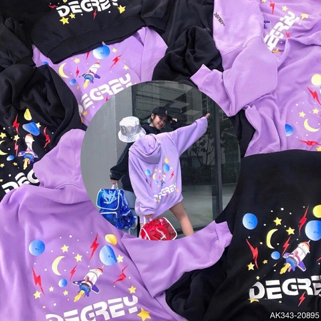 🎆𝐍𝐢̉ 𝐁𝐨̂𝐧𝐠 𝐋𝟏🎆 343 Áo Hoodie Nỉ Ngoại "DEGREY" Siêu Hot (Hình Thật) . | BigBuy360 - bigbuy360.vn