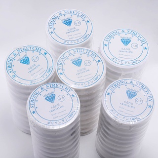 1 cuộn / cuộn dây cước co giãn trong suốt dùng làm trang sức diy