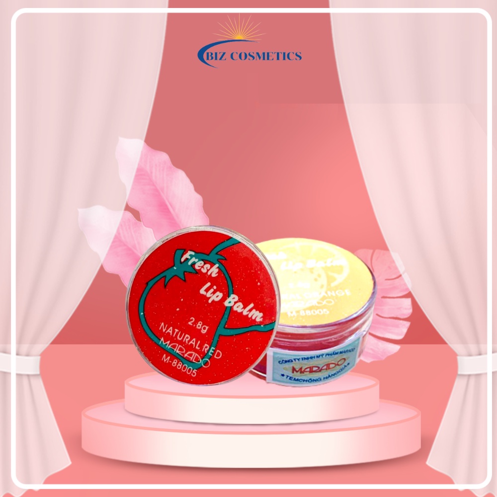 Son dưỡng môi trái cây ngọt ngào  Marado Fresh Lip Balm 2.8g