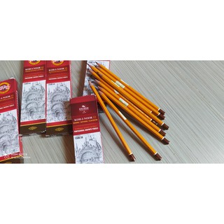 Bút chì Tiệp xịn 2B,HB,3B,..8B (có tem trên thân bút)