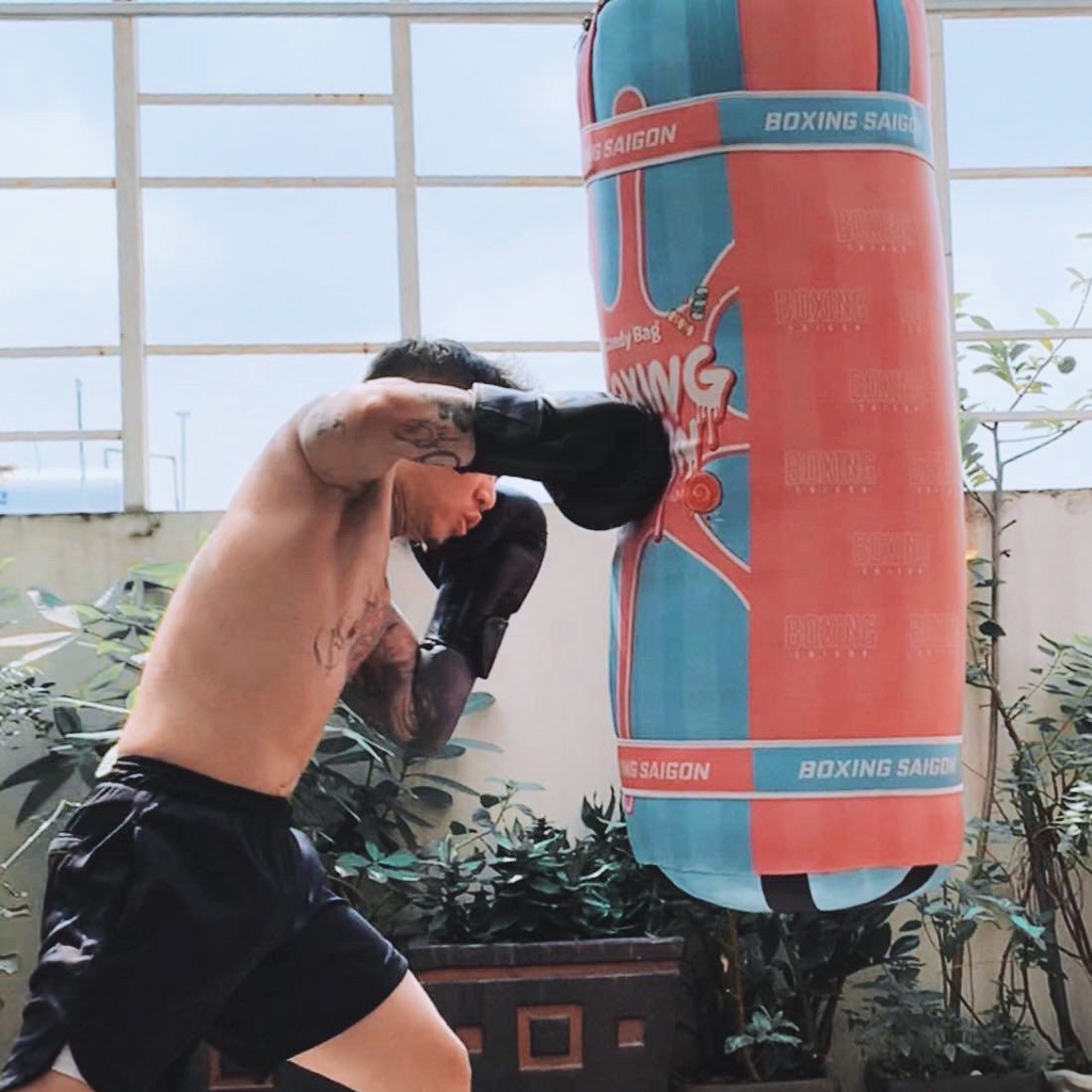 Bao cát đấm bốc Boxing Saigon Candy 1m