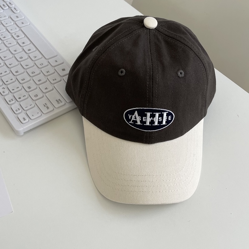 Mũ Lưỡi Trai Mềm Phối Màu Tương Phản Phong Cách Hàn Quốc Dễ Phối Đồ