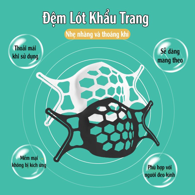 Đệm Lót Khẩu Trang, Miếng Lót Khẩu Trang Khô Thoánng