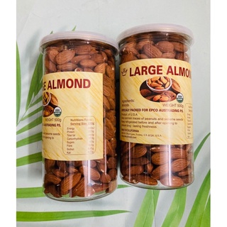 500g Hạnh nhân rang chín vị tự nhiên