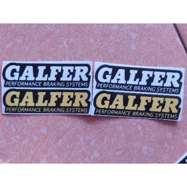 Tem Sticker GALFER Dán Xe, Dán Mọi Nơi Giá Rẻ #2k