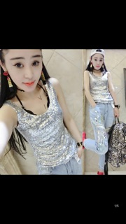 Áo ba lỗ kim sa