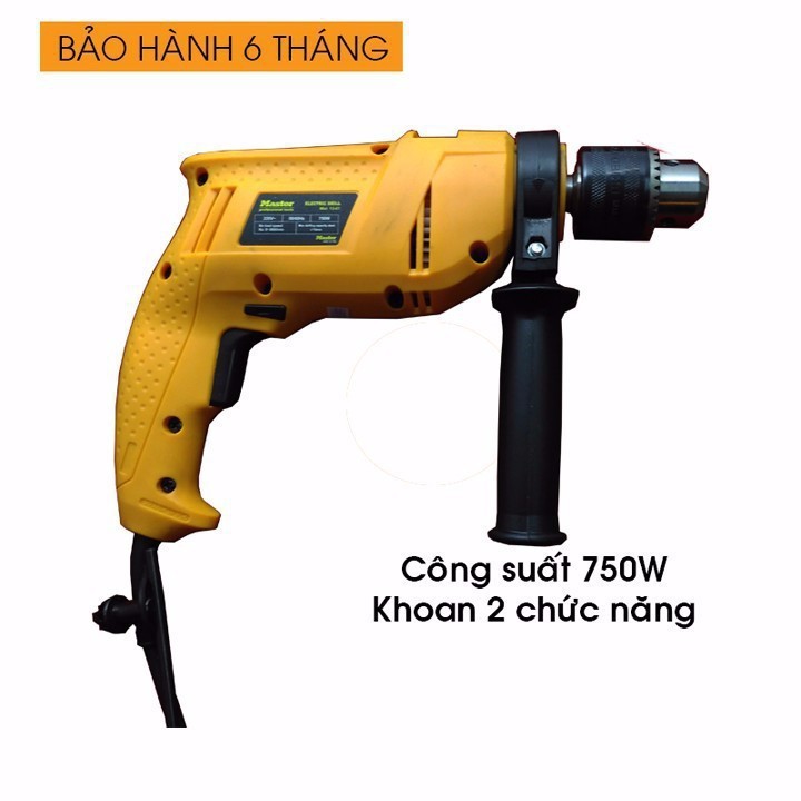 MÁY KHOAN MASTER 750W 13mm MALAYSIA