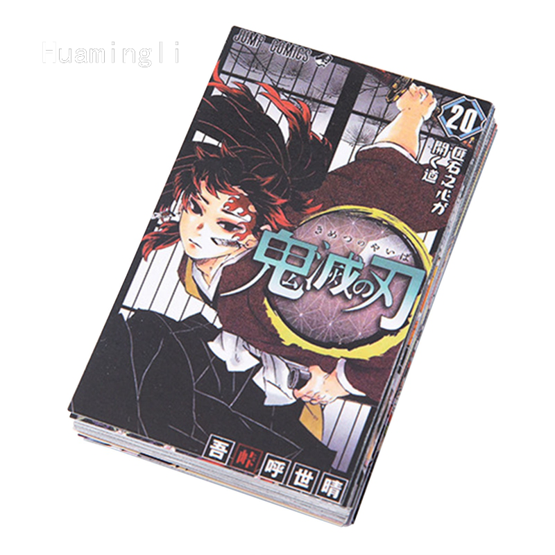 Set 32 Tấm Thẻ LOMO In Hình Nhân Vật Anime Kimetsu no Yaiba Demon Slayer