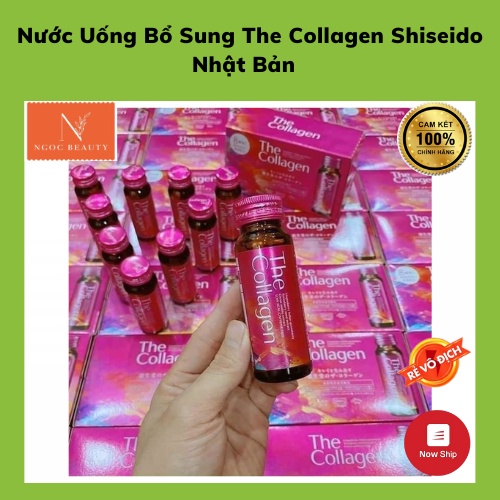 Nước Uống Tăng Cường Collagen Da Căng Mịn, Chống Lão Hóa The Collagen Shiseido