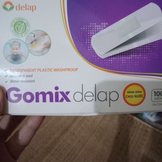 Băng dính  cá  Nhân trong suốt không thấm Nước hộp 100 miếng combo khách