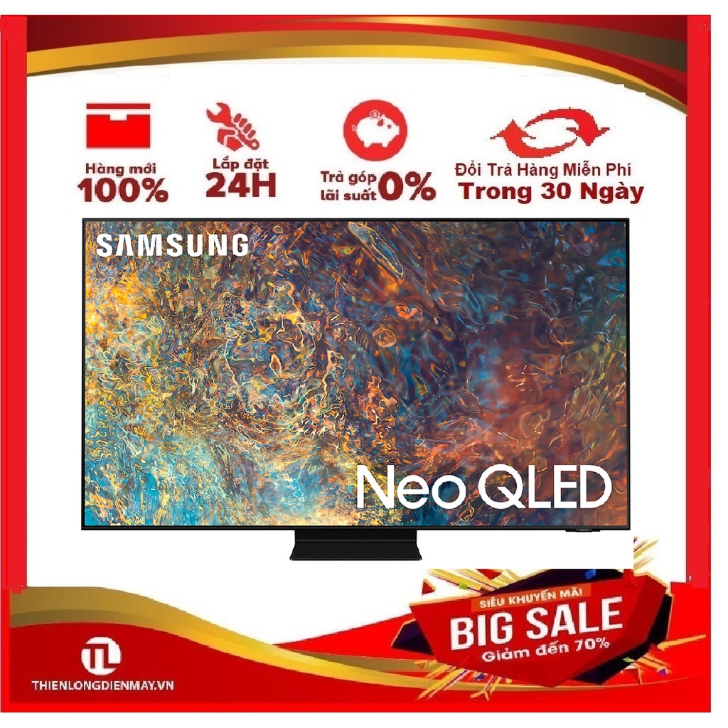 QA50QN90A-MIỄN PHÍ CÔNG LẮP ĐẶT-Smart Tivi Neo QLED 4K 50 inch Samsung QA50QN90A Mới 2021