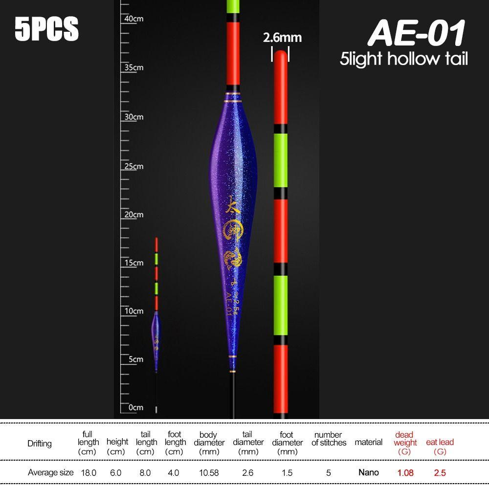 Set 2 Phao Câu Cá Điện Tử Có Đèn LED Thay Đổi Màu Sắc Tiện Dụng