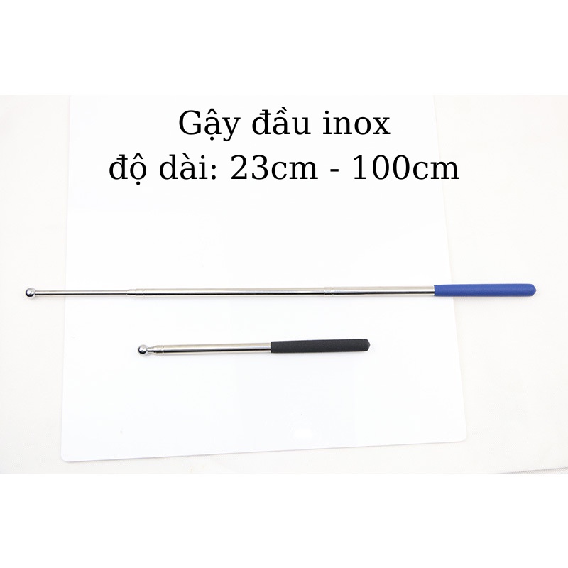 Que Rút Chỉ Bảng Inox Dạy Học Dài 1m VTLSHOP