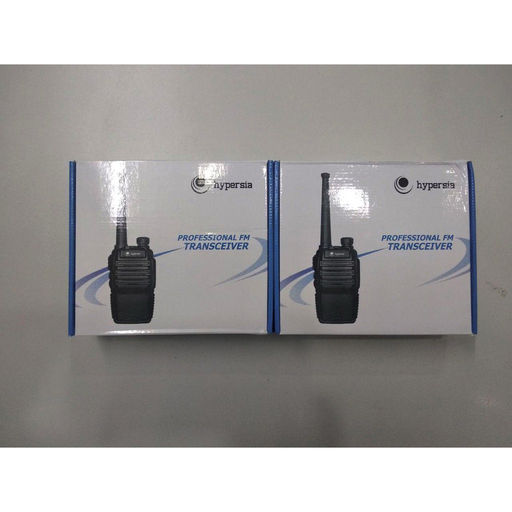 Bộ Đàm Cầm Tay Hypersia H1 Bắt Sóng 2km-5km, Pin 2000mAh, Bảo Hành 12 Tháng