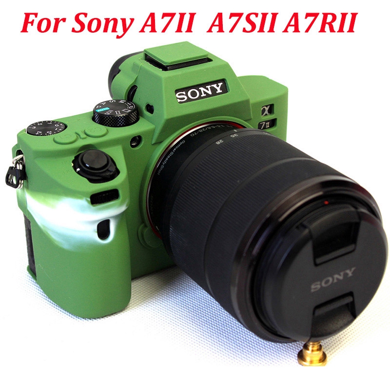 Mềm Ốp Lưng Silicon Cho Máy Ảnh Sony A7 Mark Ii Ii Iii A7Iii A7M3 A7R3 A7Ii A7M2 A7R2 A7S2 A7Rii A7Sii A9