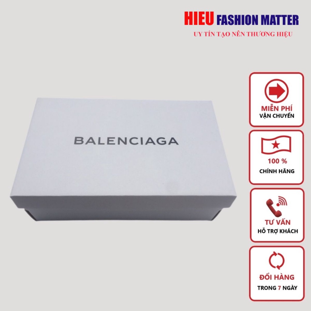 ⚡ Combo ⚡ Hộp Giấy Carton đựng giày Hộp mũ Balenciaga + Bill thẻ + Giấy gói Nhật xịn chuẩn Fullbox