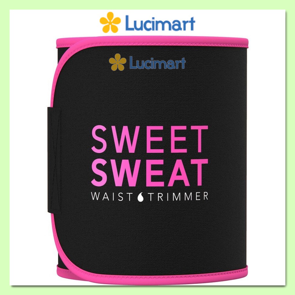 Đai nịt bụng giảm mỡ Sweet Sweat Waist Trimmer for Men &amp; Women [Hàng Mỹ]