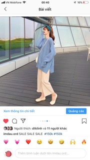 Áo len nhiều màu