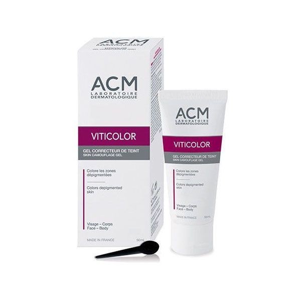 Kem che khuyết điểm da bạch biến ACM Viticolor Skin Camouflage Gel 50ml