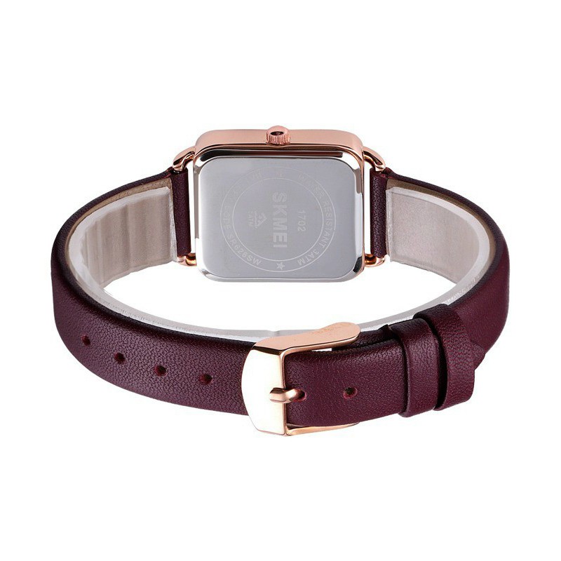 Đồng Hồ Nữ Thời Trang Skmei SK06 Chính Hãng Dây Da Cao Cấp Chống Nước Tốt