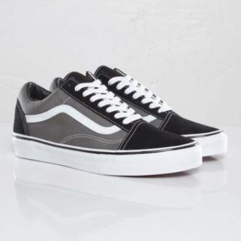 [Sale 3/3]Giày Vans Old Skool Xám Trắng, giày thể thao nam nữ đầy đủ tem/tag/mác FULLBOX [Sẵn Hàng] . ⁶ * _ '