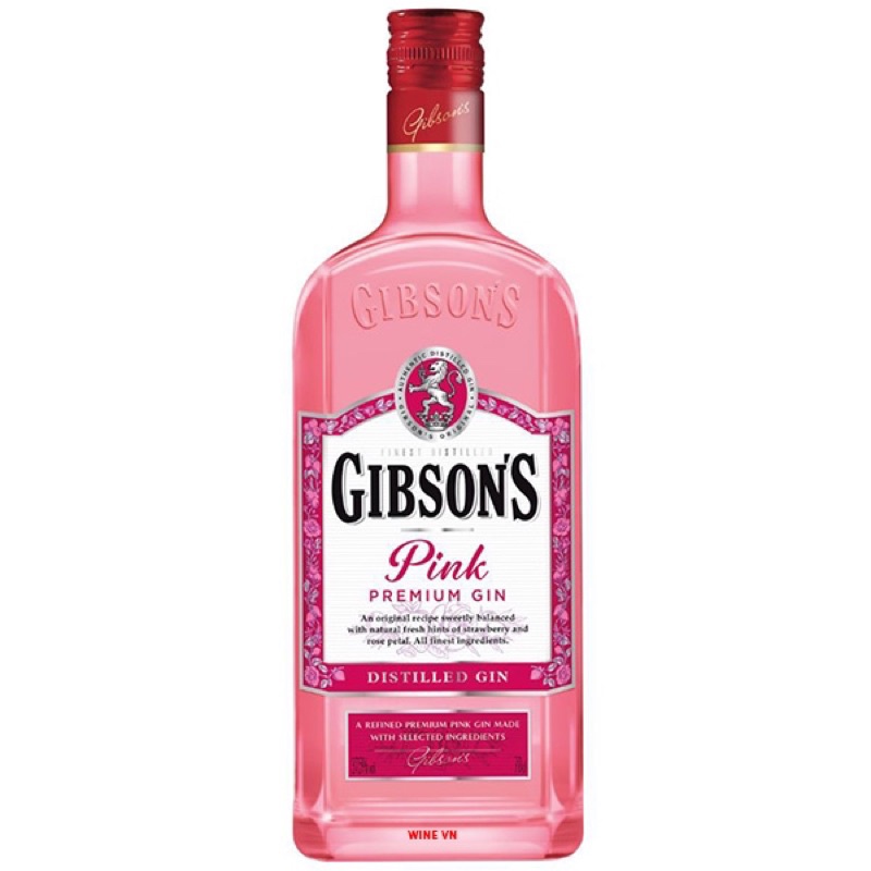 GIBSONS PINK GIN 750ML