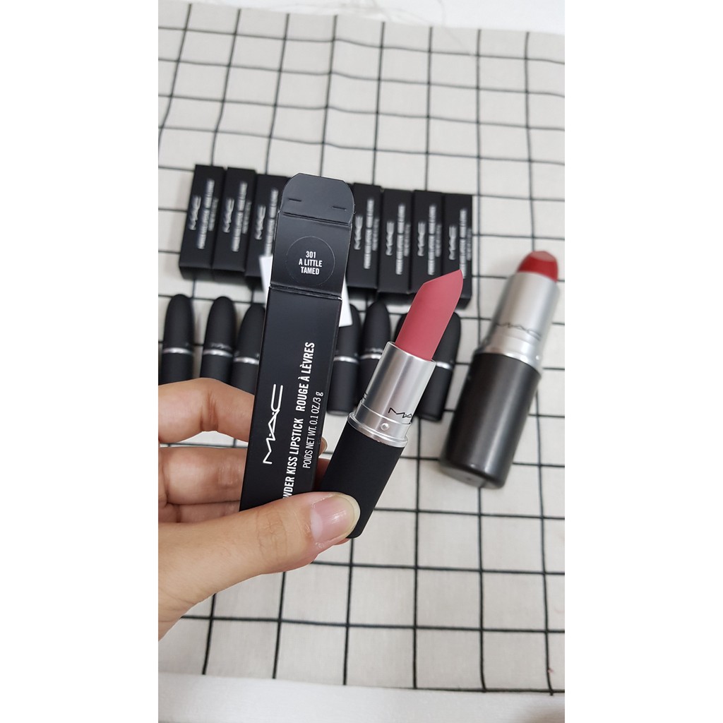 Son lì dòng mới MAC Powder Kiss Lipstick | BigBuy360 - bigbuy360.vn