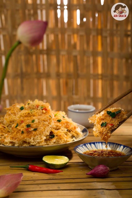 CƠM CHÁY SIÊU VỊ BÁNH TRÁNG ABI