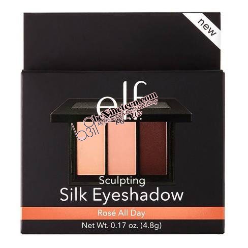 Bảng Phấn Mắt 3 màu ELF Sculpting Silk Eyeshadow - Rose All Day