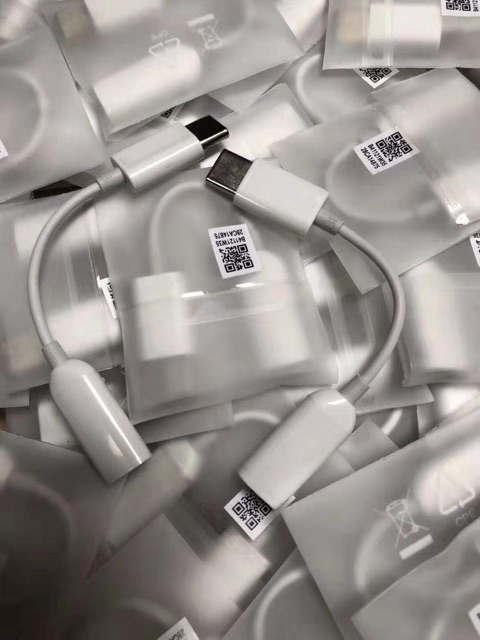 Cáp chuyển tai nghe type C ra 3.5mm để cắm tai nghe zin