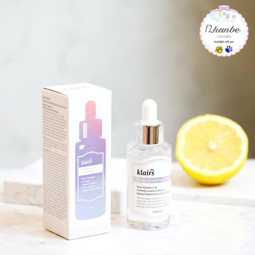 [Mua1 tặng 1] Serum Vitamin C tươi (Freshly Juiced Vitamin Drop) Klairs