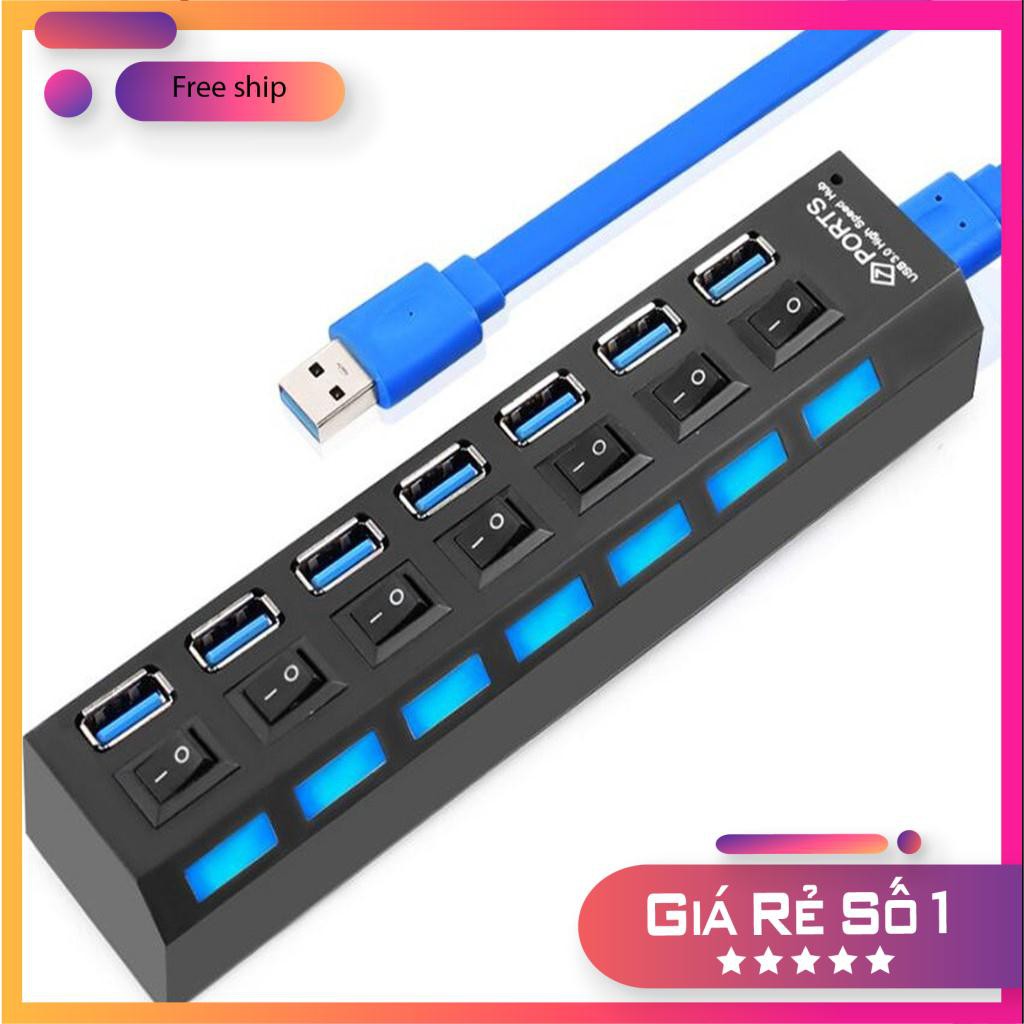 HUB USB 7 PORT CAO CẤP