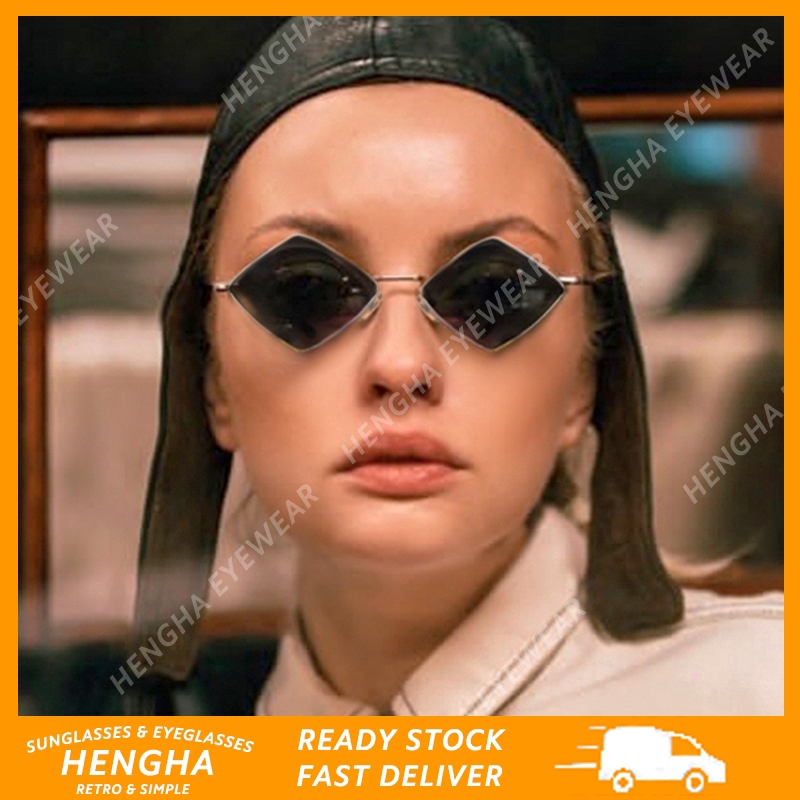 Kính Mát Gọng Kim Loại Phong Cách Retro Thời Trang Cá Tính