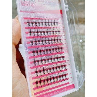 Lông Mi Trụ Katun - Mi Wispy 5D 007 C D - Mi Fan Sẵn Katun