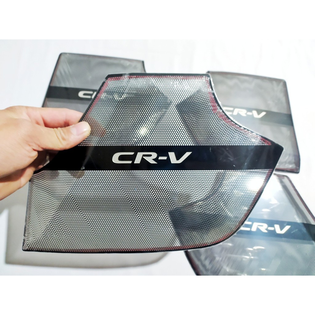 Bộ Ốp Tapli Cánh Cửa Và Ốp Màng Loa Honda CRV 2022-2018 Mẫu Titan Cao Cấp