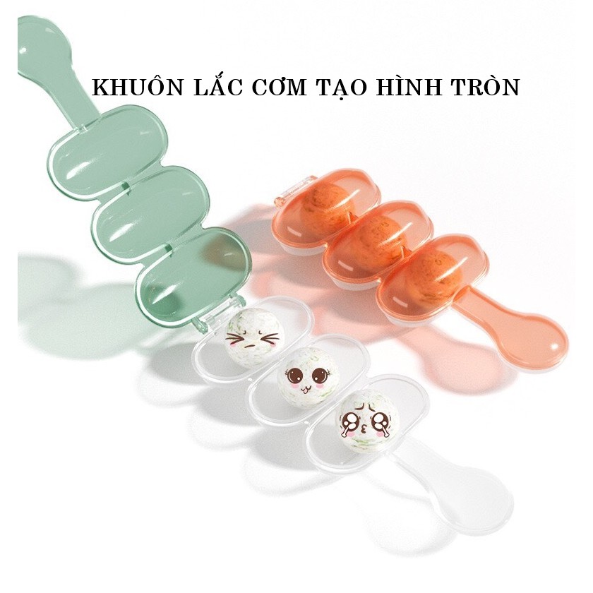 Khuôn cơm, khuôn lắc làm cơm nắm cho bé kiểu Nhật DD112