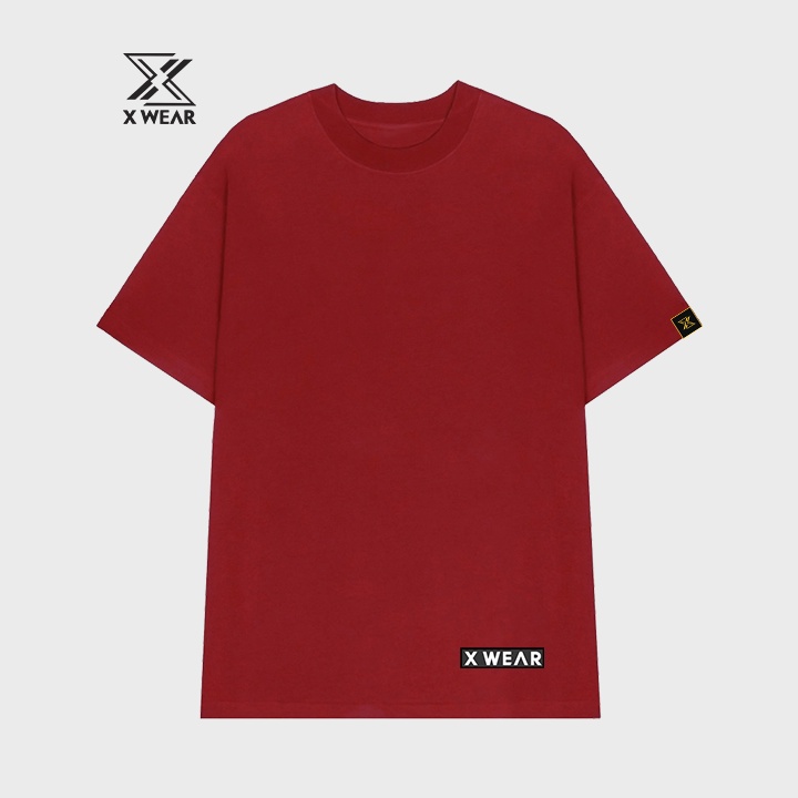 Áo thun X WEAR Tee basic Đỏ đô XT005