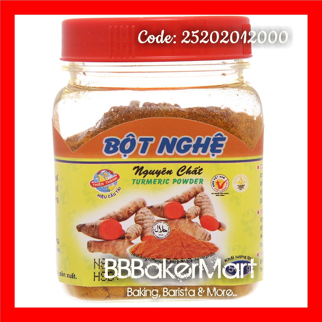 Bột NGHỆ Thiên Thành - Hủ 50gr